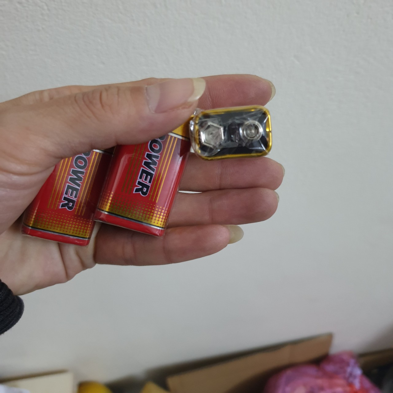 3 viên pin 9v power 6f22