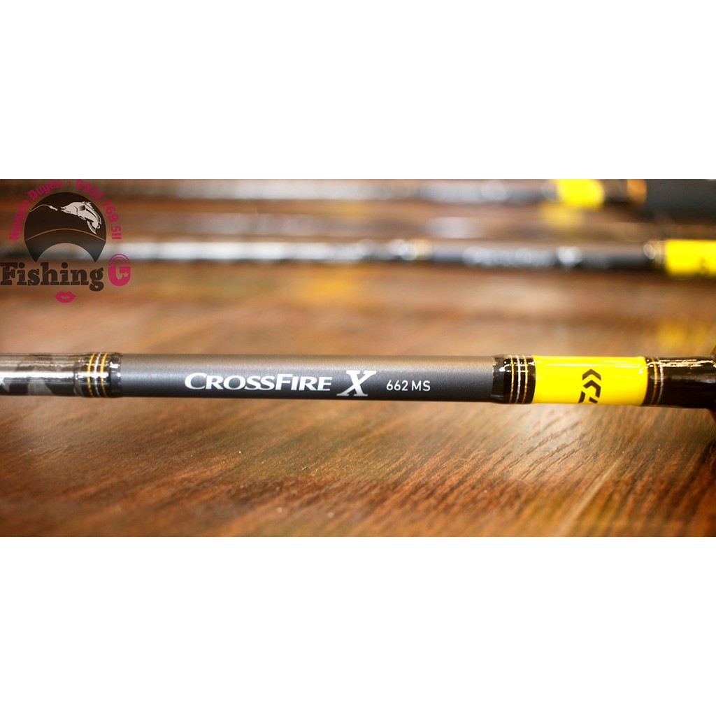 Cần lure giá re, cần câu Daiwa Crossfire X