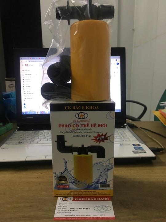 Van phao cơ thế hệ mới ( Bơm nước tự động ) Lắp phi 21 và phi 27