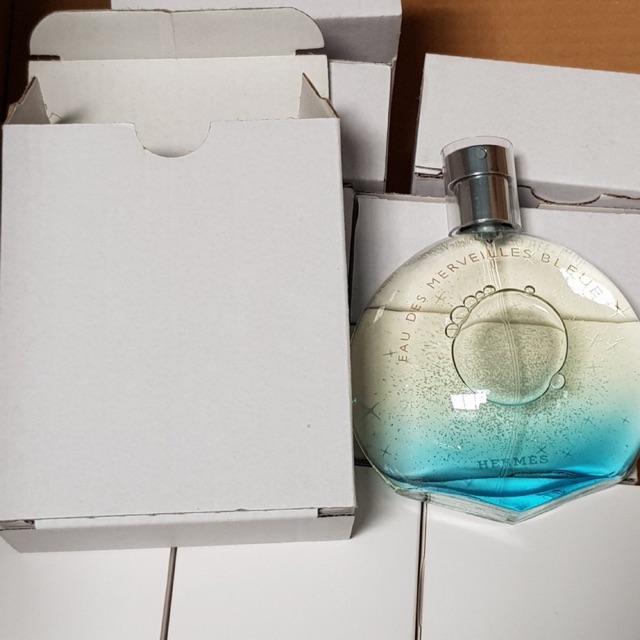 [HCM]Nước hoa nữ tester hermes Eau des Merveilles Bleue 100ml (hộp như hình)