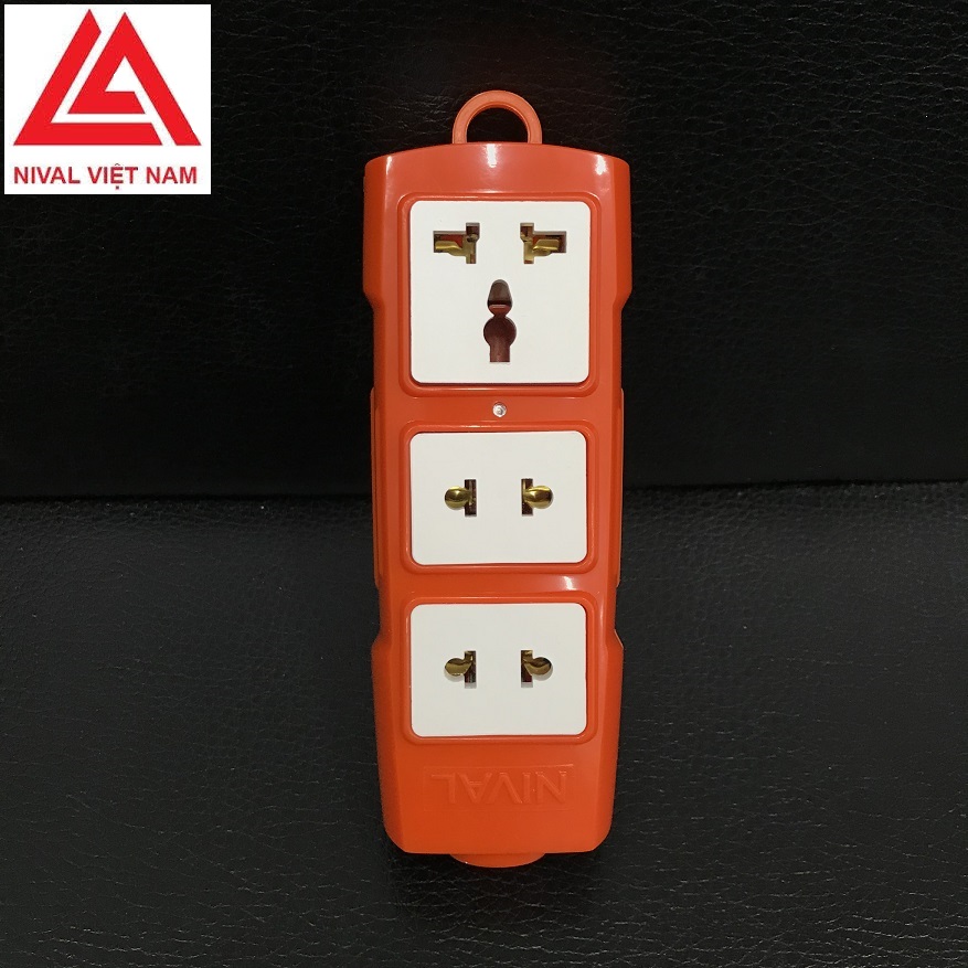 Power socket 3 ways extension 6000w Nival