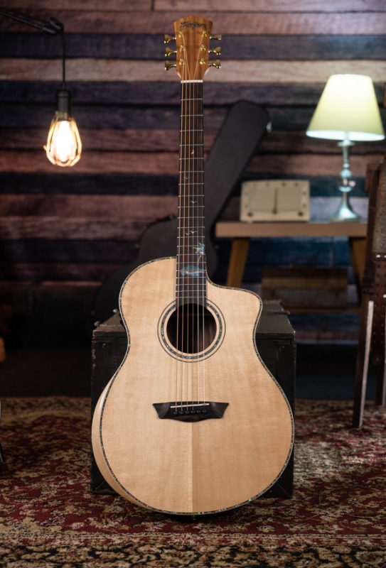 Đàn Guitar Acoustic Washburn BTSC56SCE có EQ Chính Hãng - Sản Xuất tại Mỹ