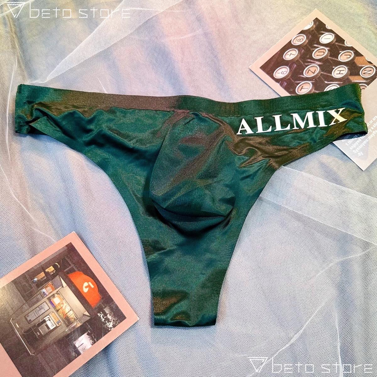 Quần Lót Lọt Khe Nam - Quần Sịp Thong Lụa Allmix