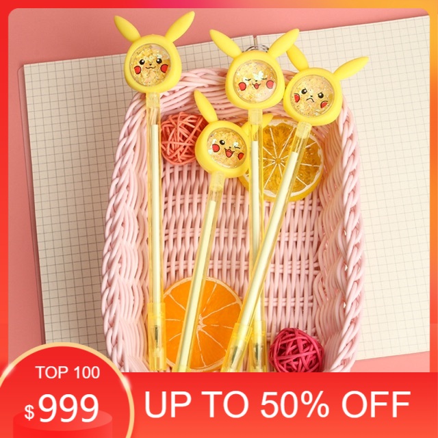 Bút Bi Nước Pikachu Kim Tuyến