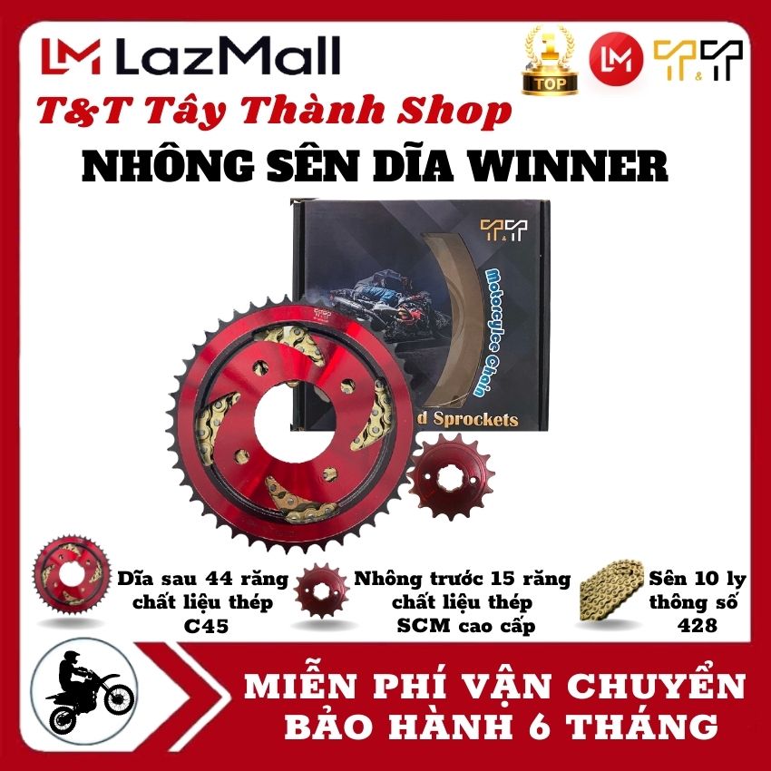 nhông sên dĩa winner, nhông sên dĩa sonic, nsd winner, mẫu xéo cực chất