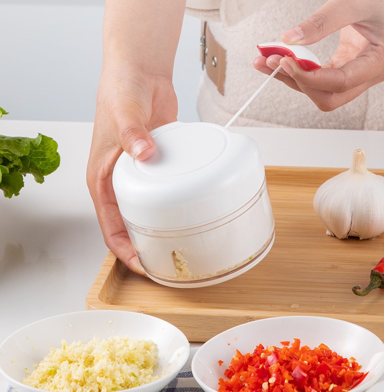 Máy xay tỏi ớt cầm tay mini