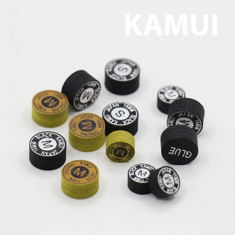 Đầu cơ bida Kamui Original/Kamui Clear da 8 lớp 14mm (Đầu cơ - Đầu tẩy bi a)