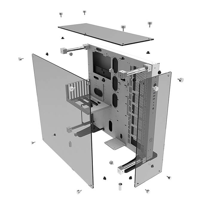Thermaltake Core P5 Tempered Glass Black