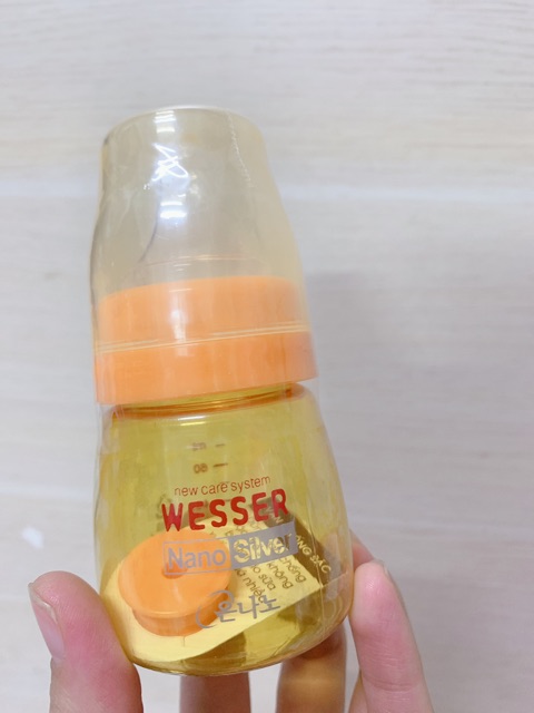 Bình Sữa Wesser Nano Silver 60Ml