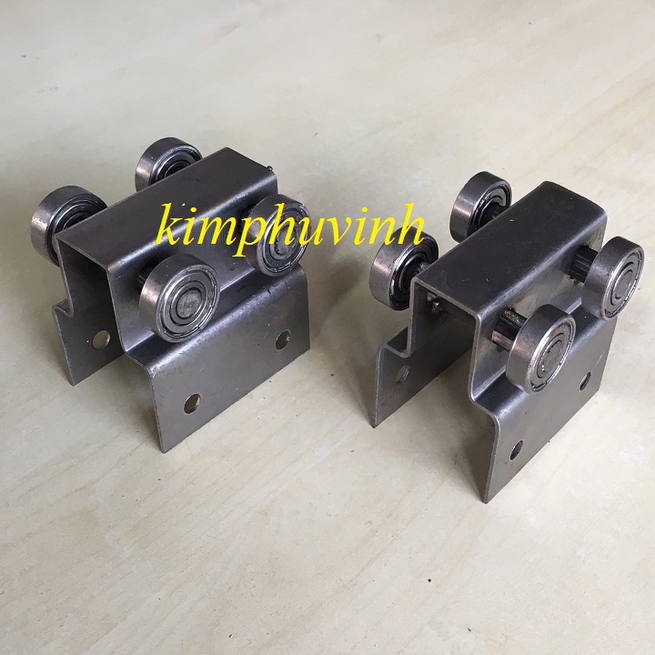 01 CÁI - BÁNH XE TREO MÁNG (LOẠI 40mm - 04 BÁNH)
