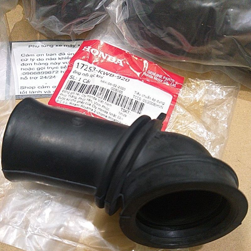 Cổ hút wave s-rs 100 hoặc wave s 110 , chính hãng honda
