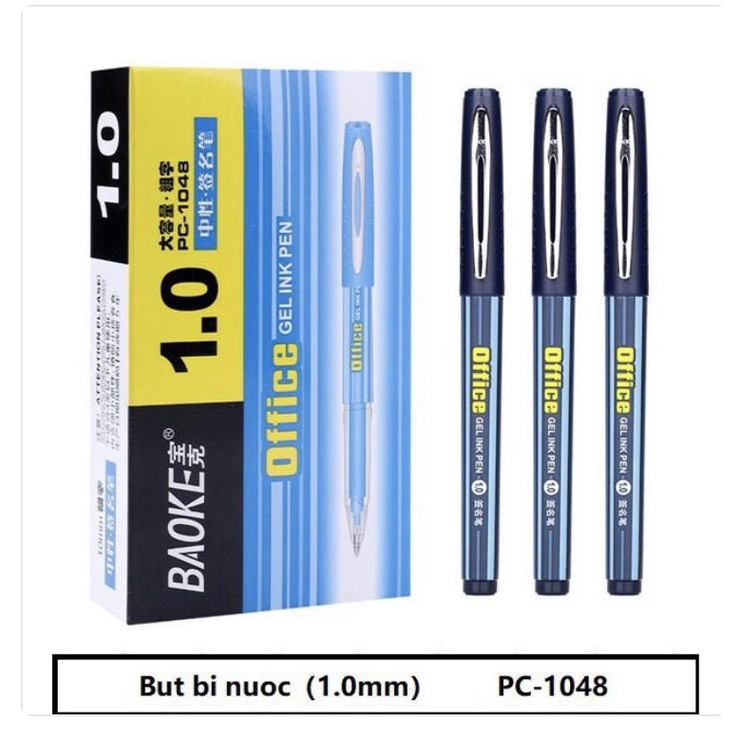 Bút nước Office Baoke 1.0 .Chất liệu mực chất lượng, đậm nét, đều màu