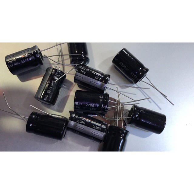 Set 10 con tụ hoá 2200uf-16v