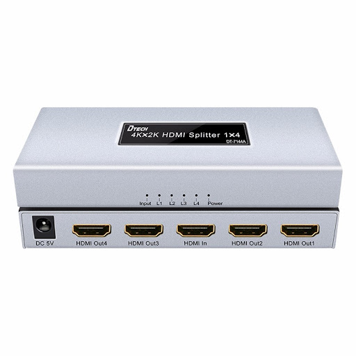 Thiết bị chuyển Multi HDMI 1-4 4K Dtech (DT-7144A)
