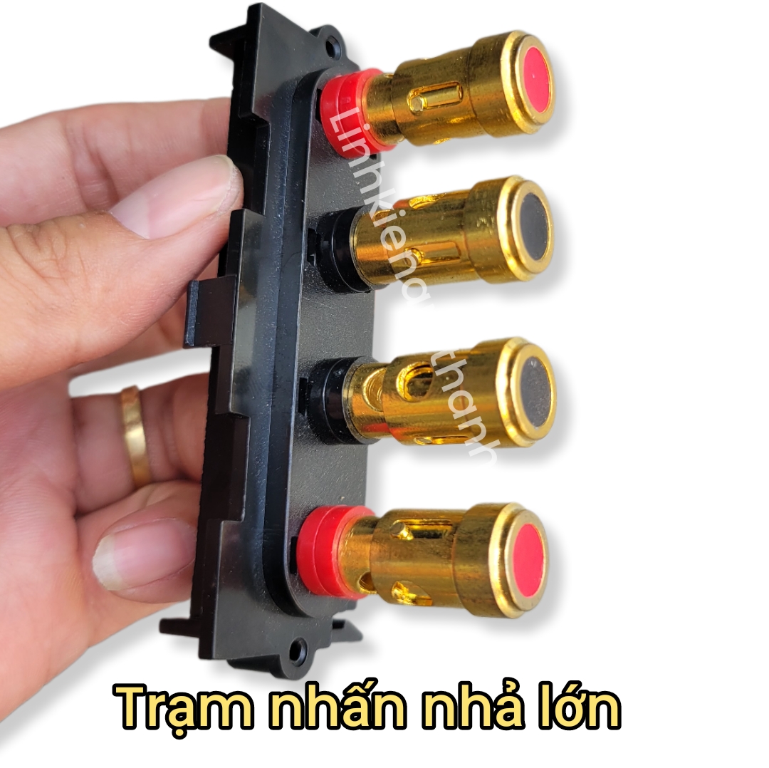 Trạm loa ampli 4 lỗ