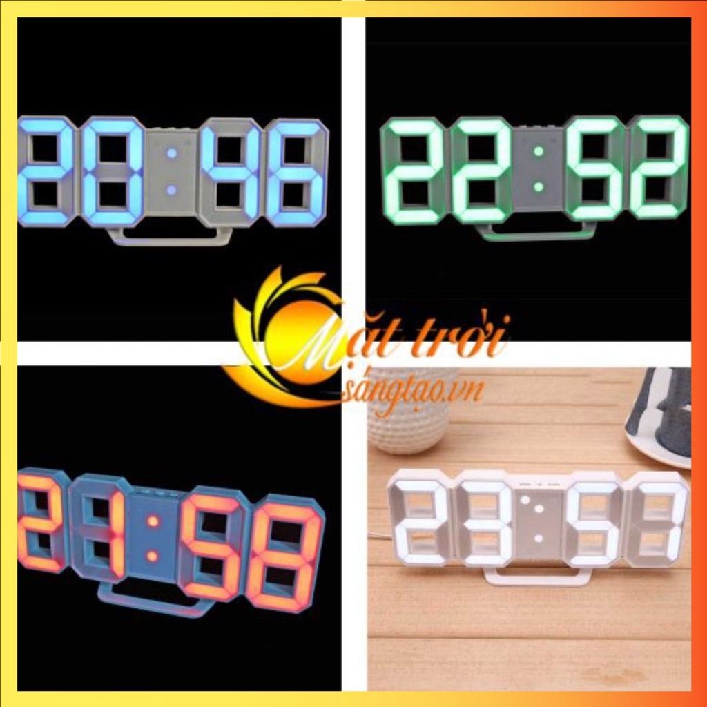 Đồng hồ led 3d cao cấp