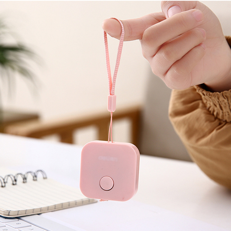Thước dây mini 1,5m kèm móc khóa (Mẫu Mới)