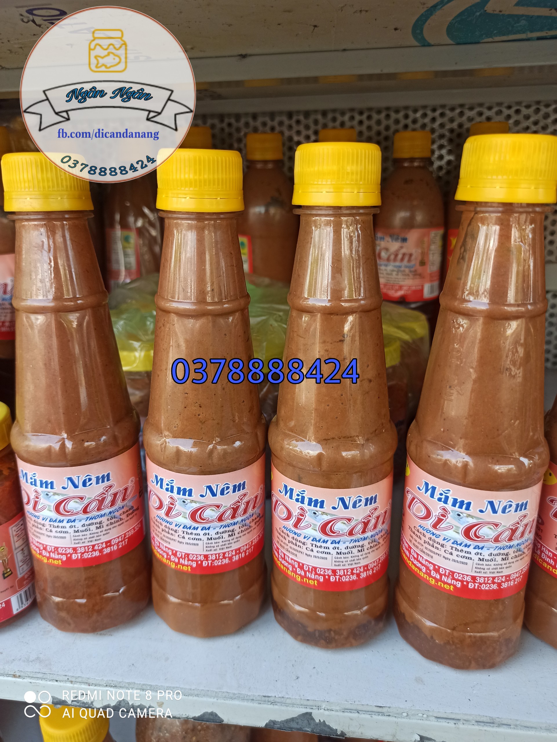 [HCM]Mắm nêm Dì Cẩn 250g