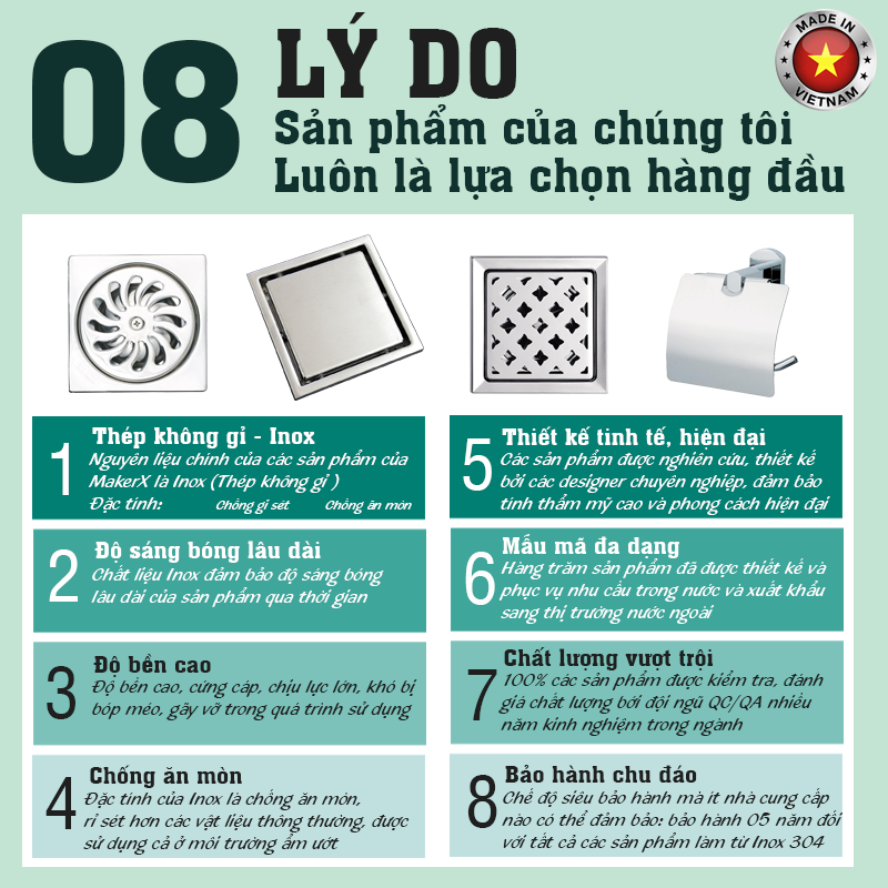 COMBO BỘ 7 MÓN ĐỒ DÙNG NHÀ TẮM NOBLE - ĐẲNG CẤP