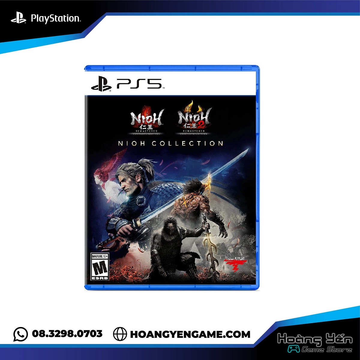 Đĩa Game Ps5 Nioh Collection