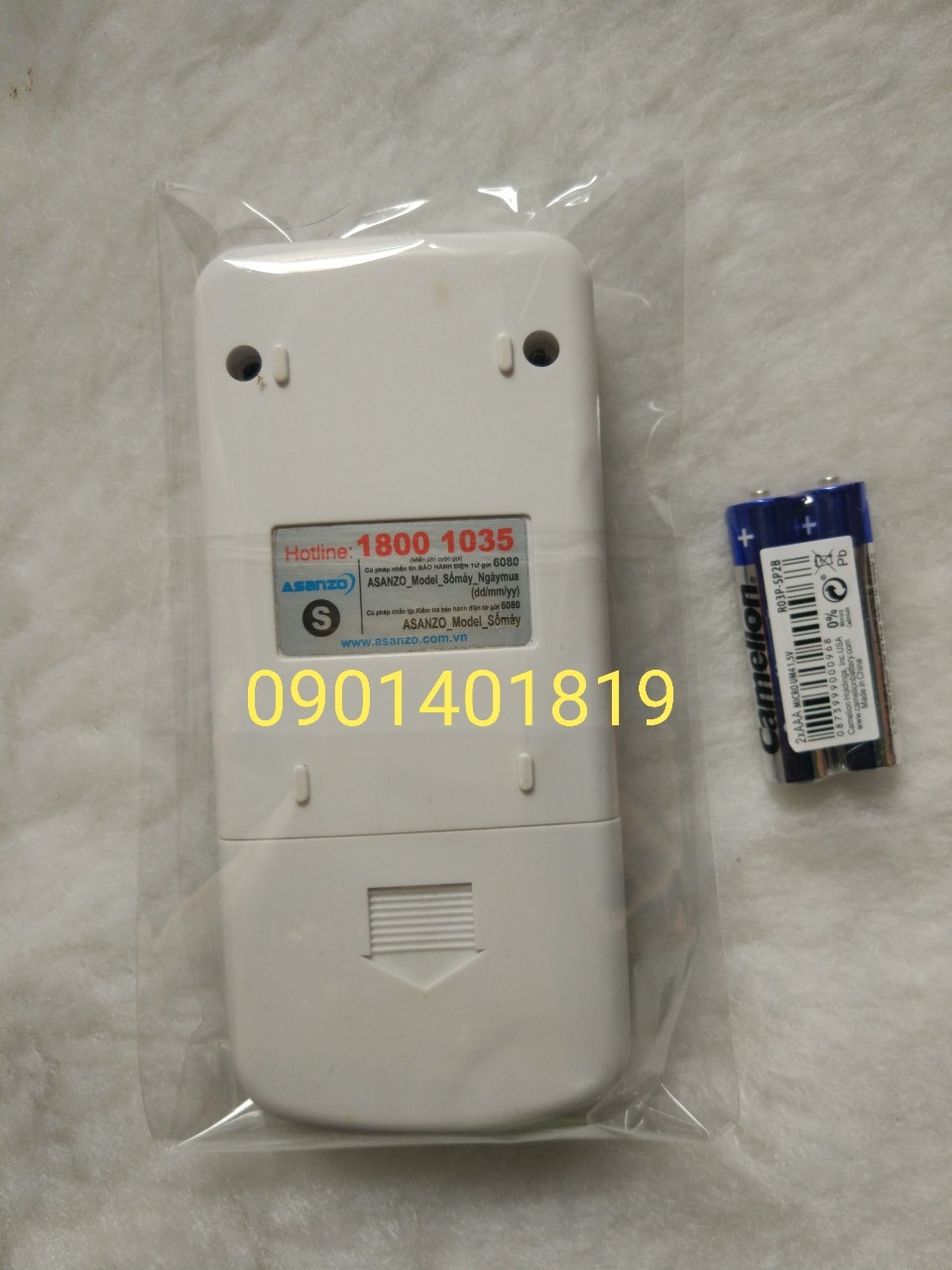 Điều Khiển Máy Lạnh Asanzo ( Hàng Chính Hãng Mới 98%)
