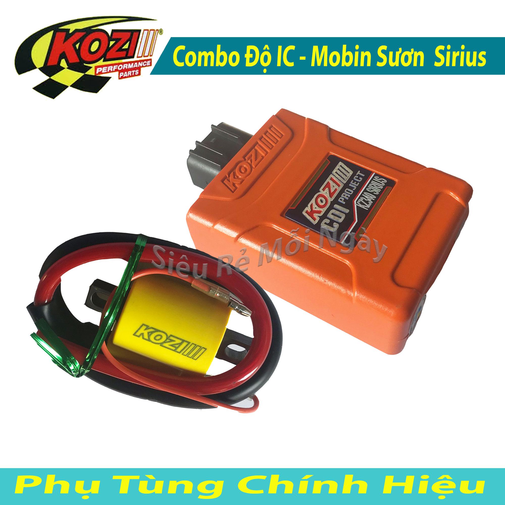 [HCM]Combo Kozi IC và Mobin Độ Sirius 110 Malaysia
