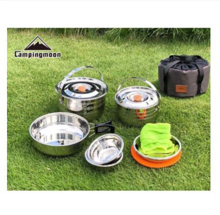 Bộ nồi dã ngoại 6 món Campingmoon MC-210