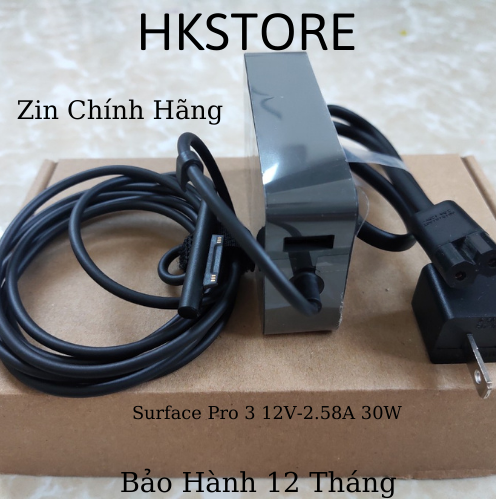 Sạc Surface Pro 3 15V-2.58A 38W  Microsoft Surface Pro 3/ Surface Pro 4