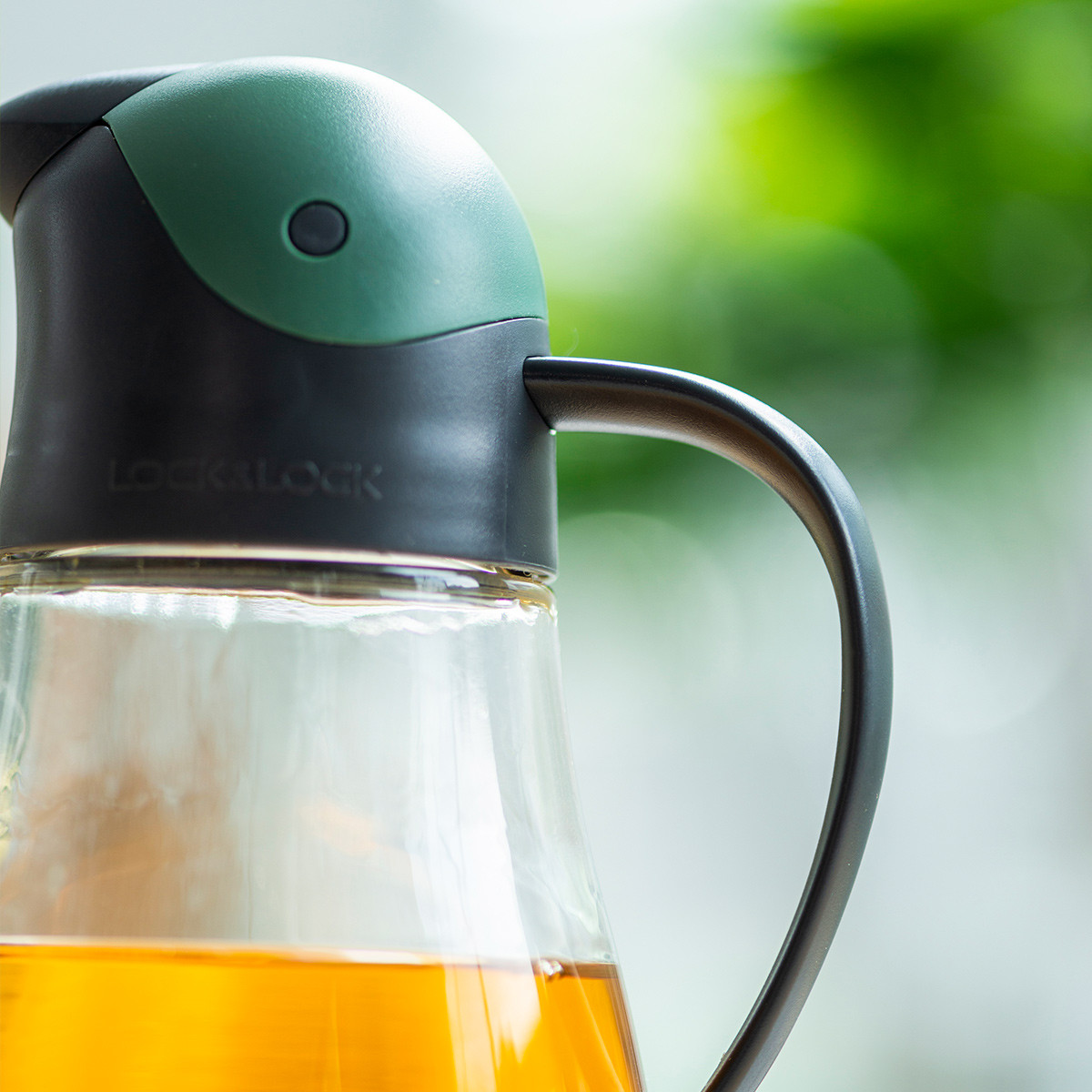 Bình Thủy Tinh Rót Dầu Lock&Lock CKO201 550ml (bình đựng dầu ăn, nước chấm, giấm, xì dầu...)