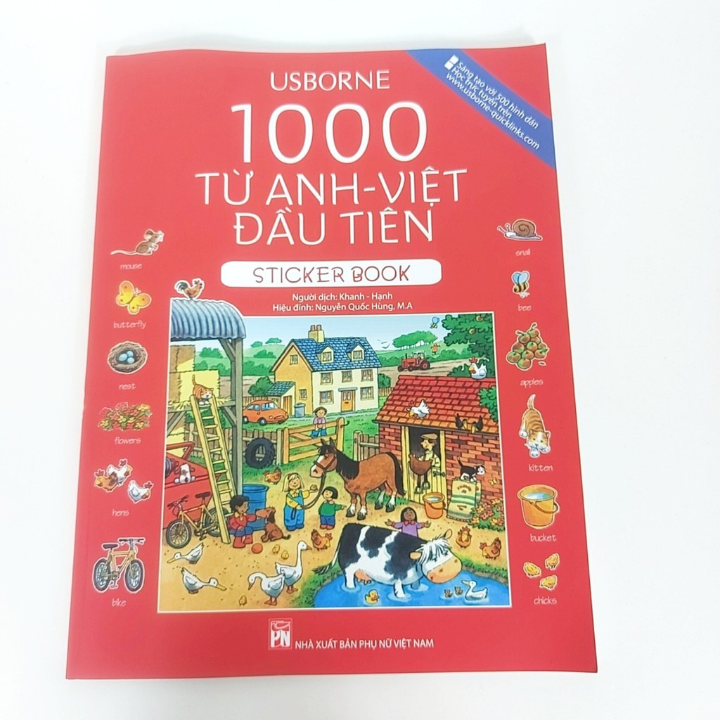 Sách - 1000 từ Anh việt đầu tiên