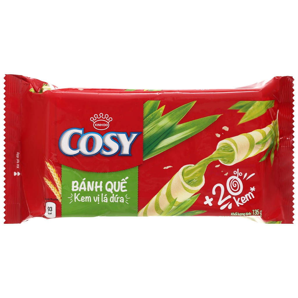 Bánh Quế Cosy 135G - Socola