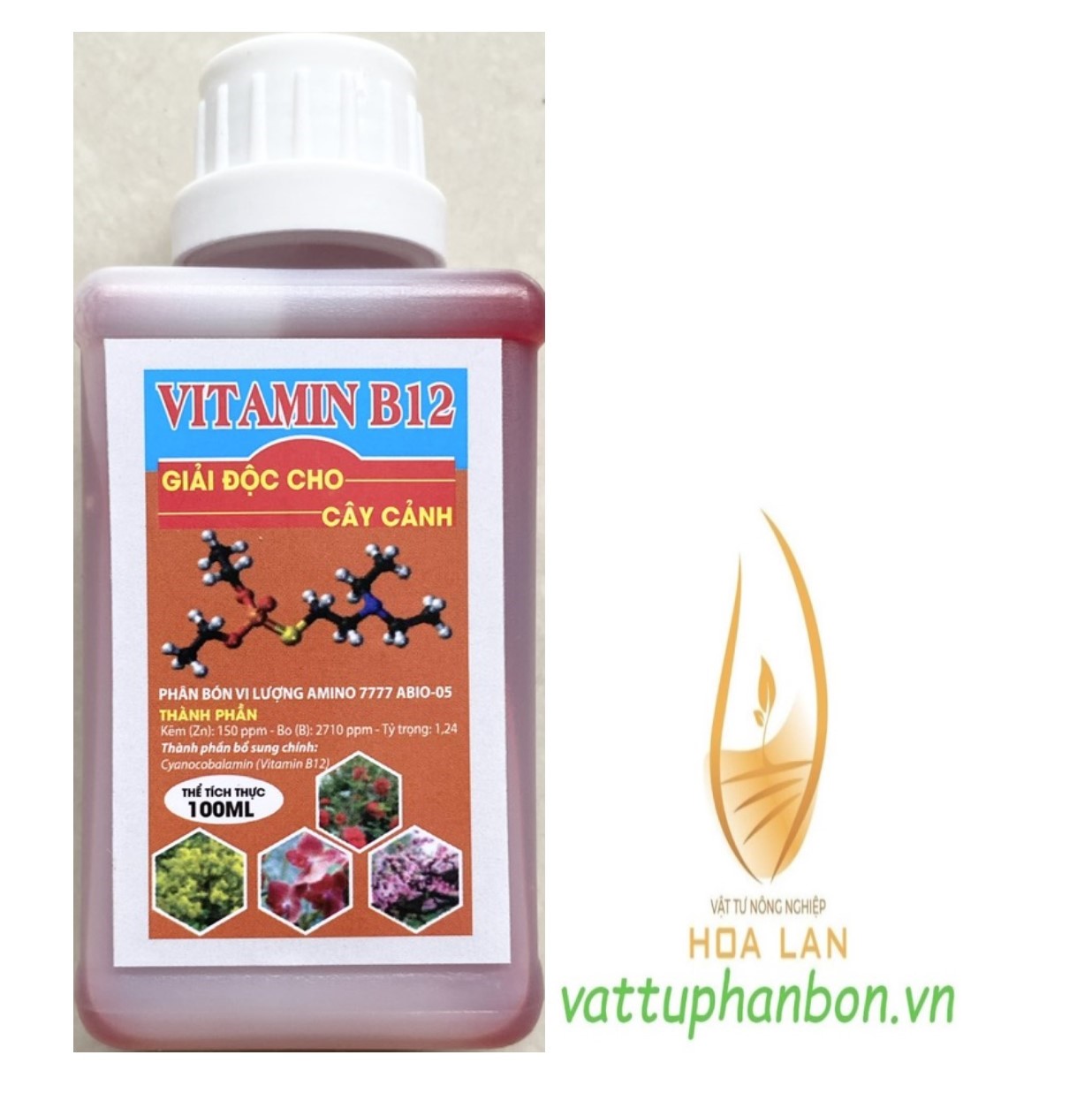Vitamin b12 gỉai độc cho cây cảnh - #100a# 100ml