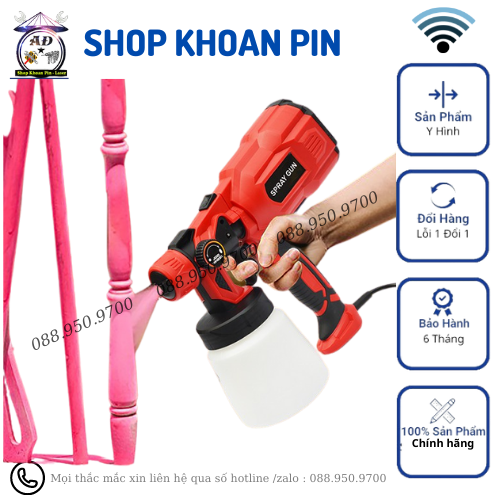 Máy phun sơn điện SPRAY 550w