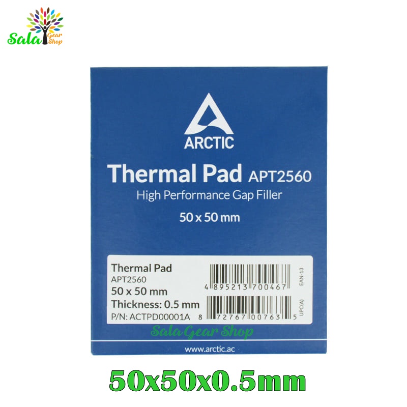 Miếng Dán Tản Nhiệt Arctic Thermal Pad 50*50*0.5mm
