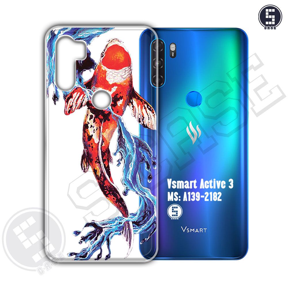 Ốp cho Vsmart Active 3 hình Cá Chép Nhật A139-2182