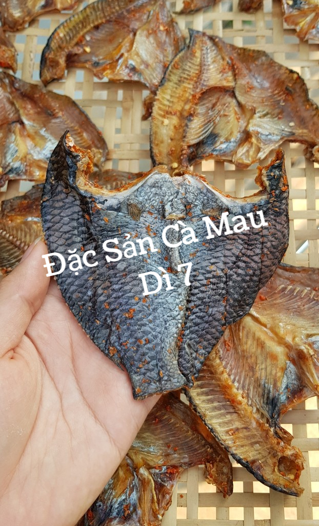 [500Gram] Khô cá rô phi Cà Mau mặn vừa ăn, thơm ngon
