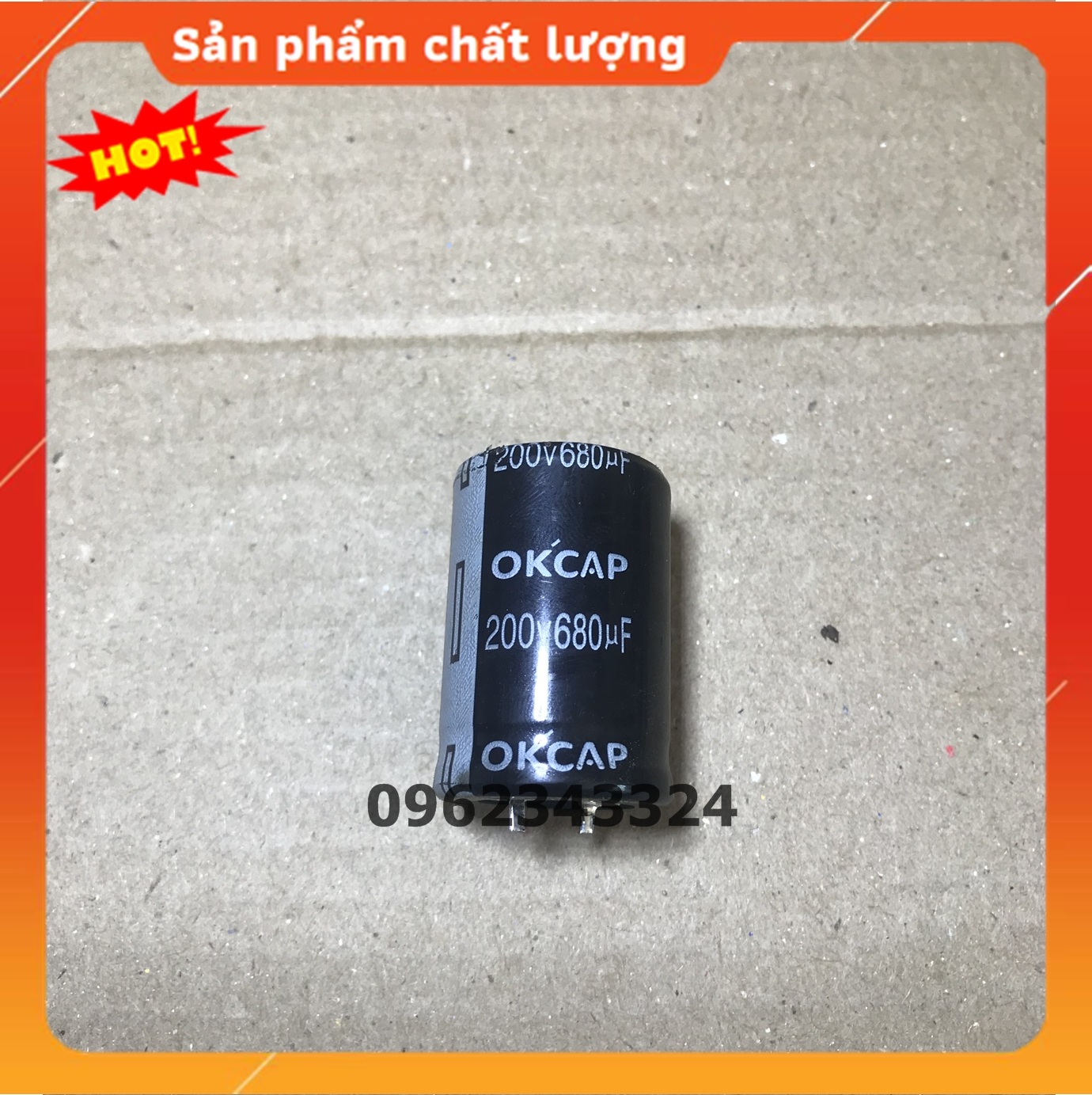 Tụ hóa tụ phân cực, tụ sừng 680uf 200v tháo máy