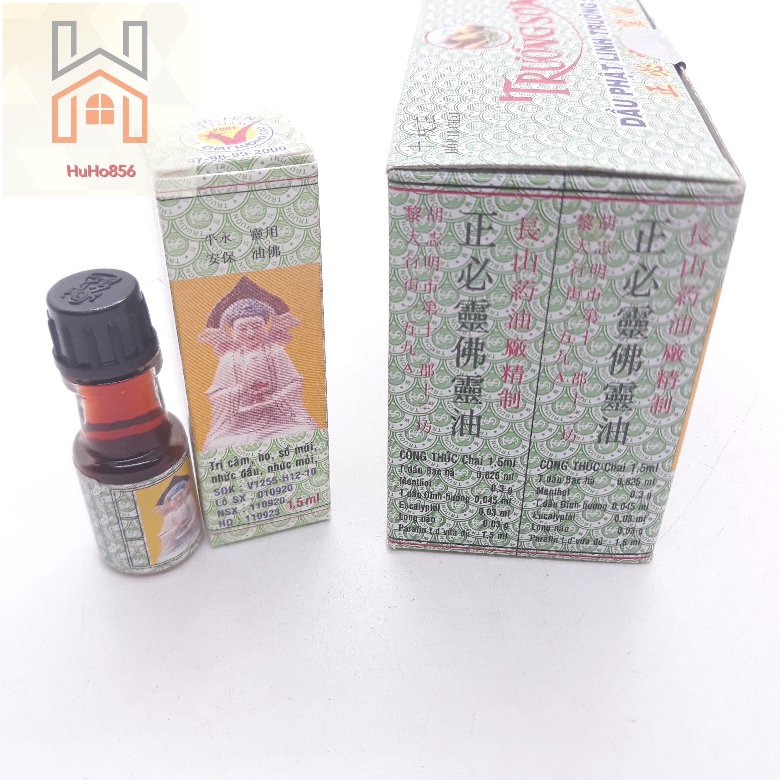 Combo 10 Dầu Phật Linh Trường Sơn 1,5ml