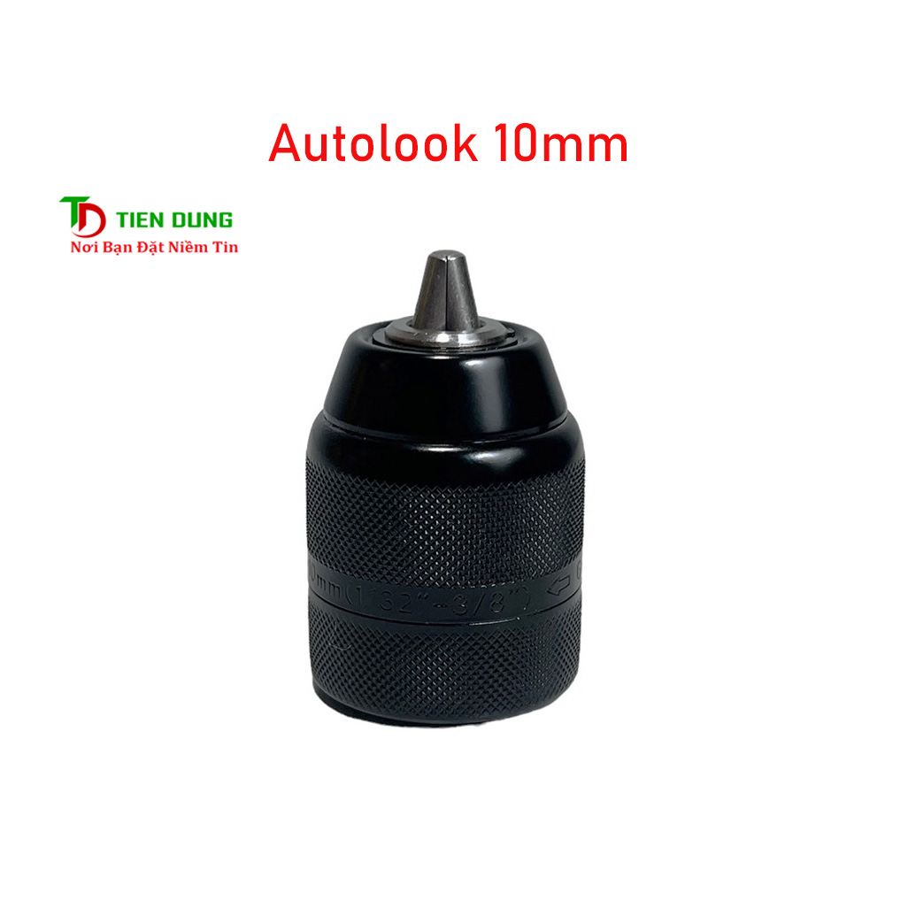 Đầu kẹp mũi khoan autolook 10mm bằng sắt