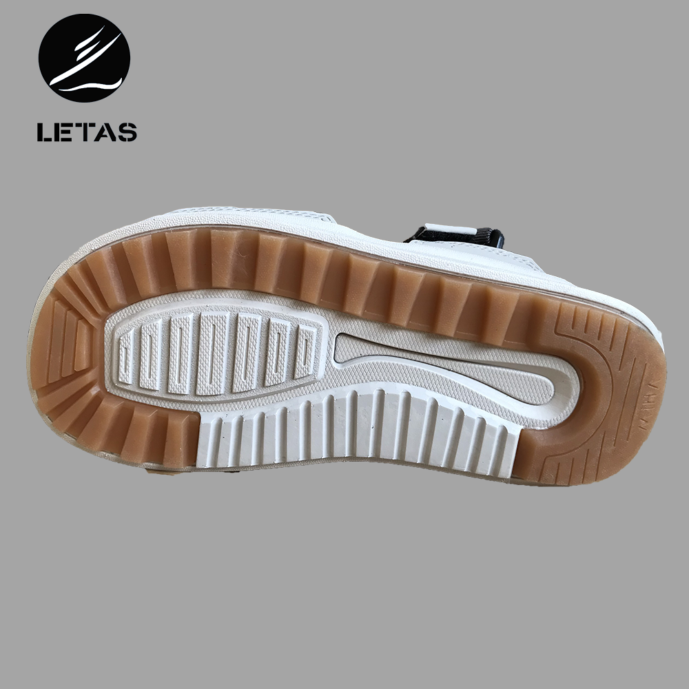 Sandal Nữ, Nam Cá Tính Letas D712 Tro Ghi