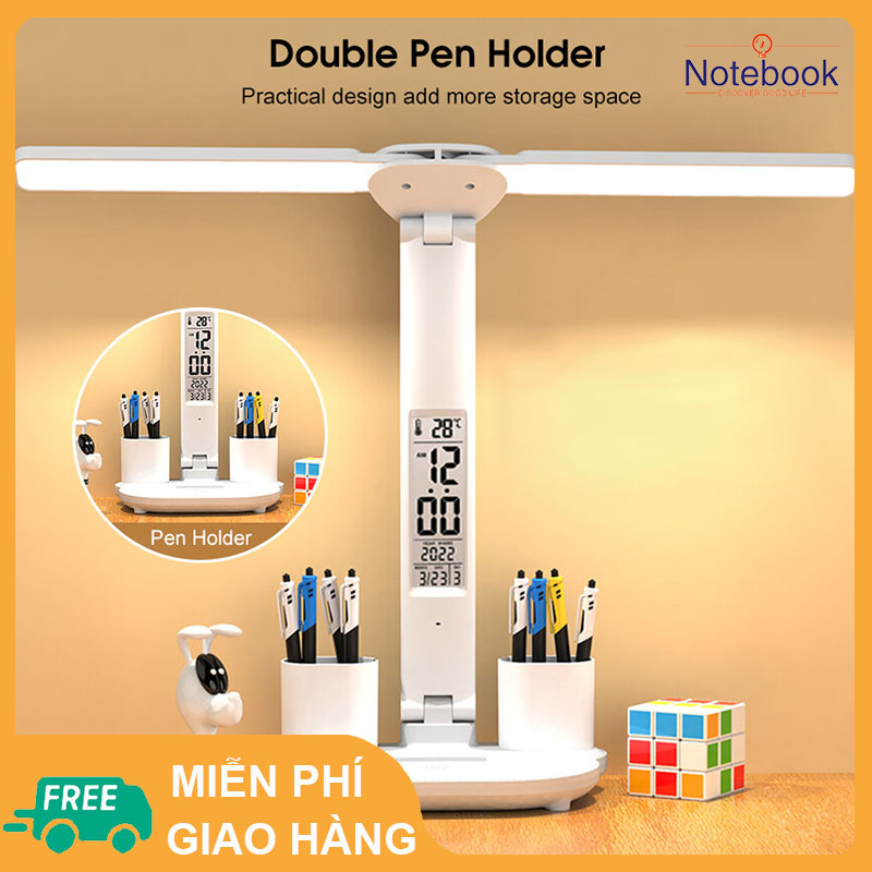 Hàng có sẵn Bàn đèn bàn Đèn bàn 3 Màu cảm ứng mờ Đèn Bắc Âu Bàn ánh sáng Đại học Ký túc xá Đèn phòng ngủ Đèn bàn hiện đại Đèn bảo vệ mắt Đèn bàn làm việc và học tập