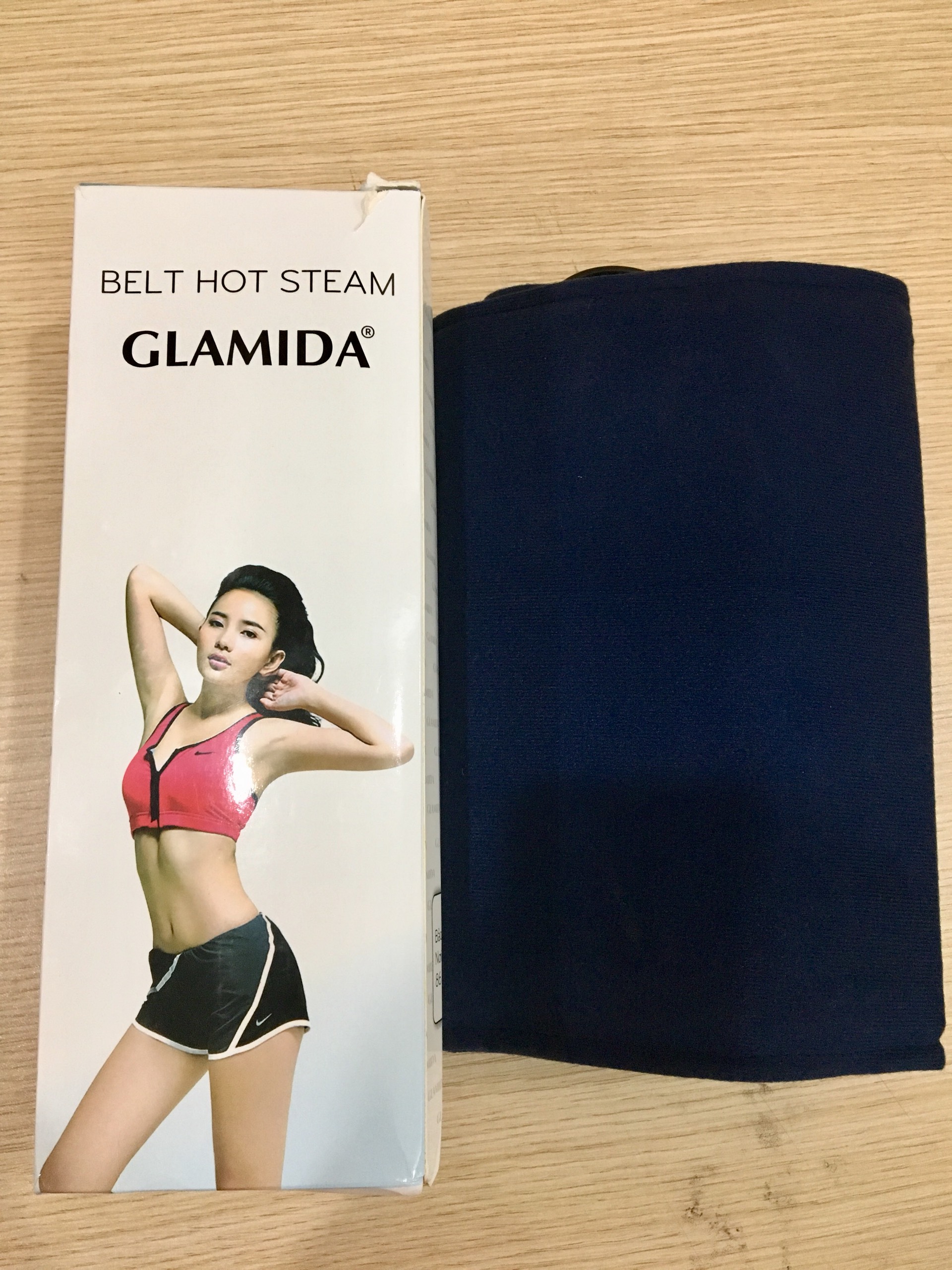 Đai quấn nóng Glamida (giảm mỡ bụng)