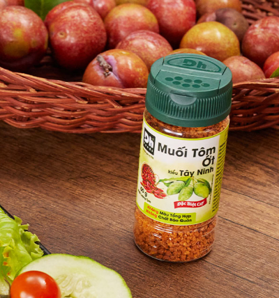 [HCM]Muối Tôm Ớt Tây Ninh Dh Foods 60gr