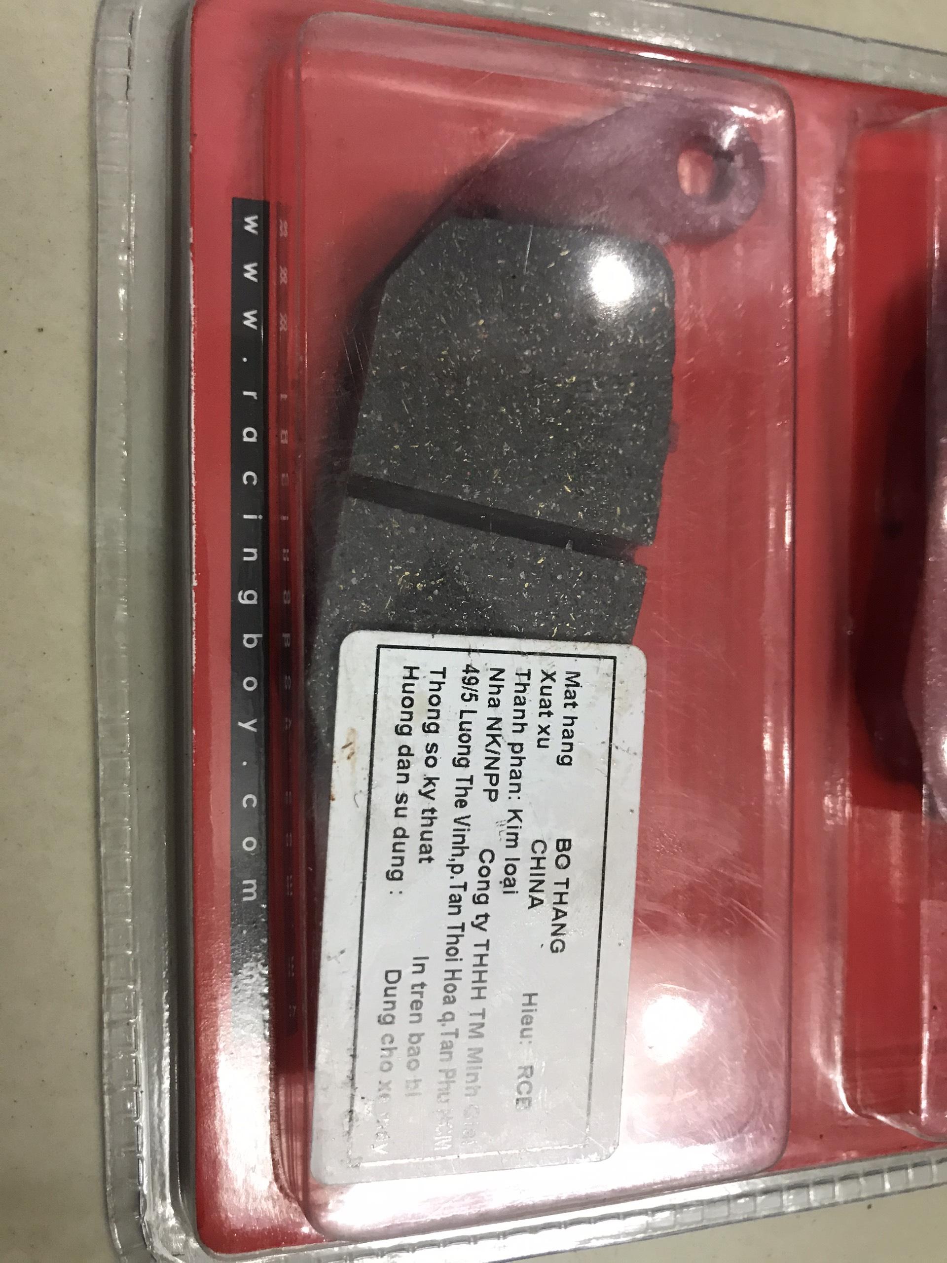 Bố thắng đĩa sau RCB cho Exciter 150 (má phanh)