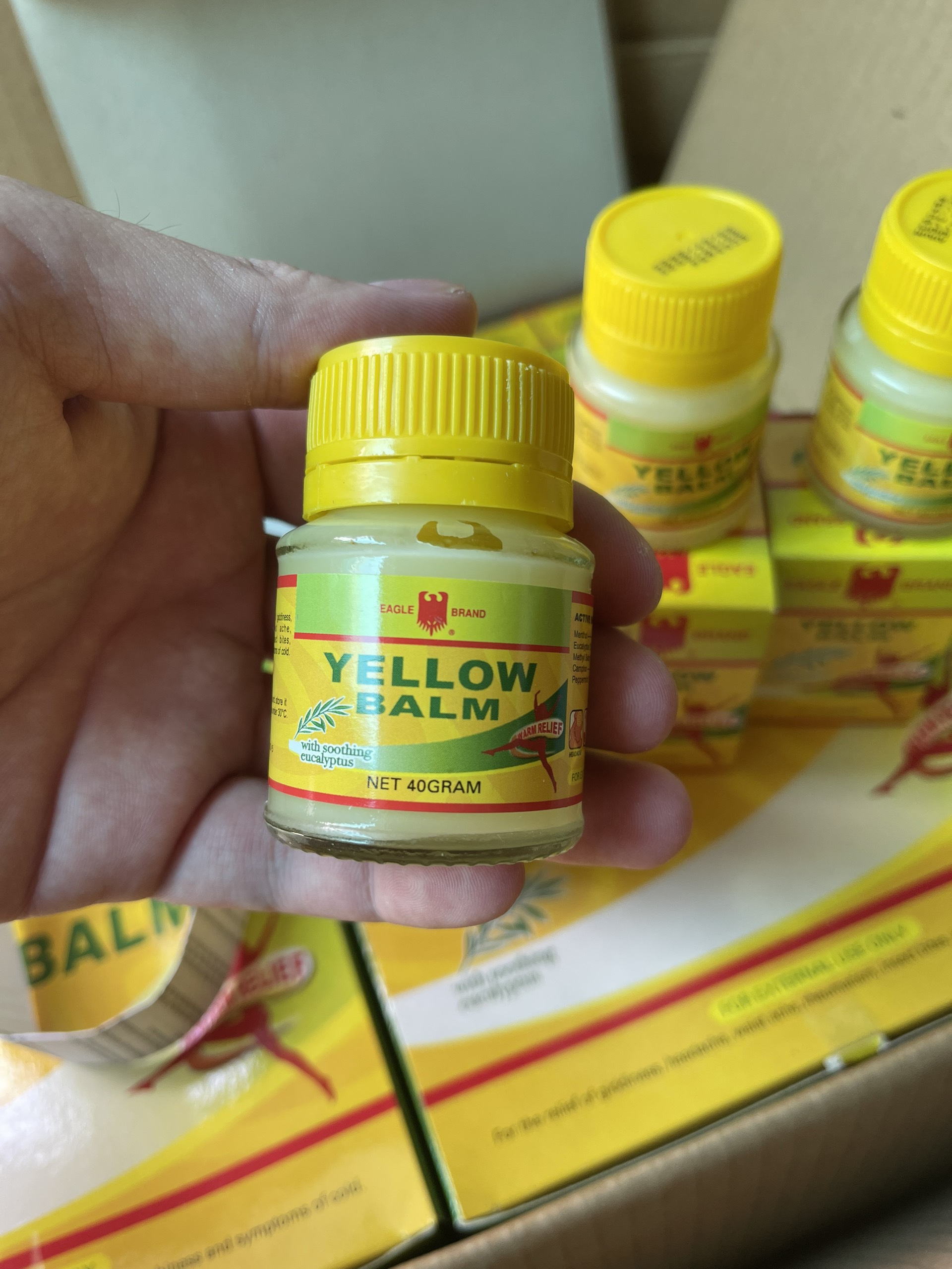 Dầu cù là con ó vàng (Yellow Massage Balm) 40g