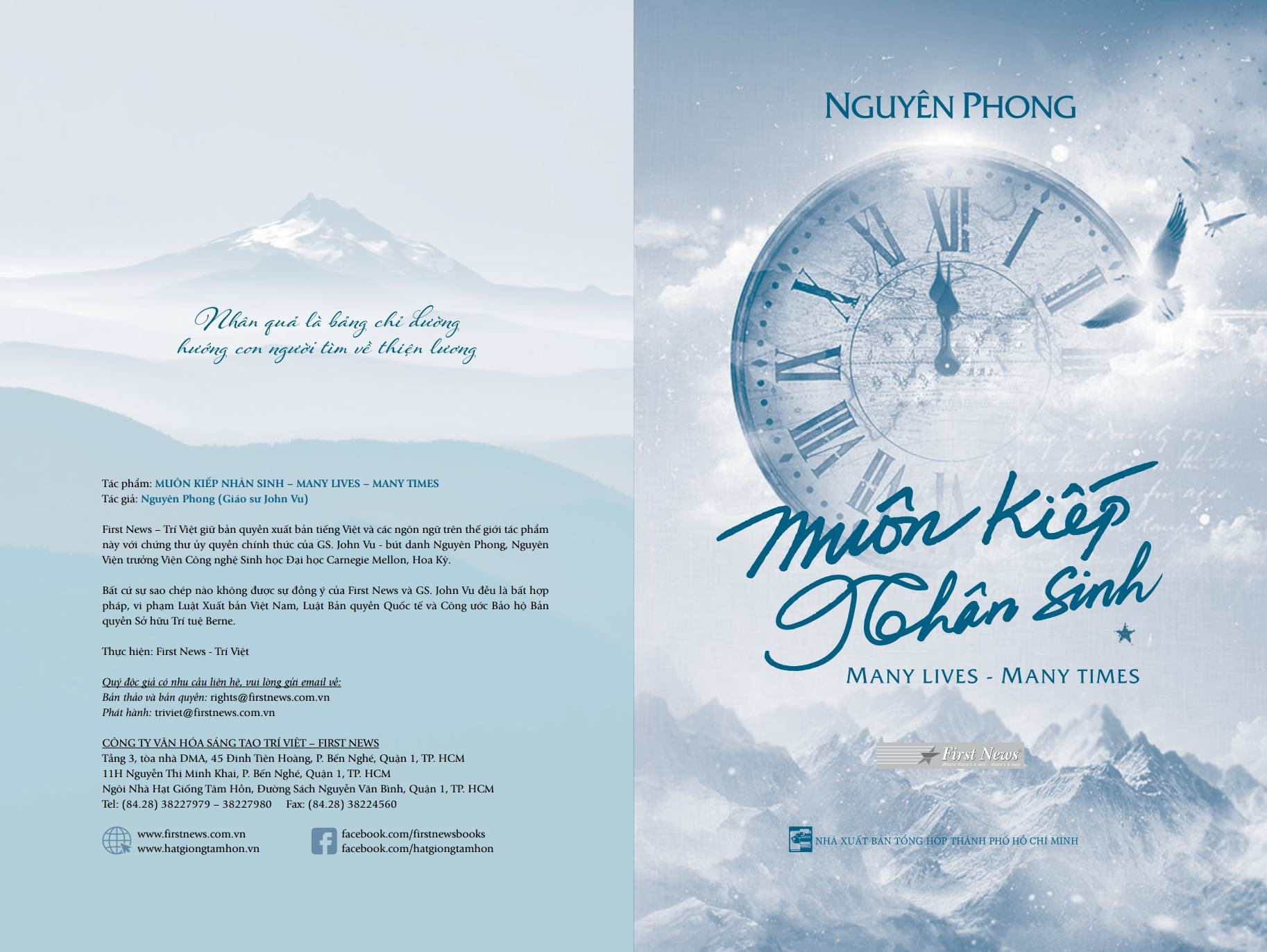 Sách - Muôn Kiếp Nhân Sinh Tập 1 (Bìa Cứng) (FN)