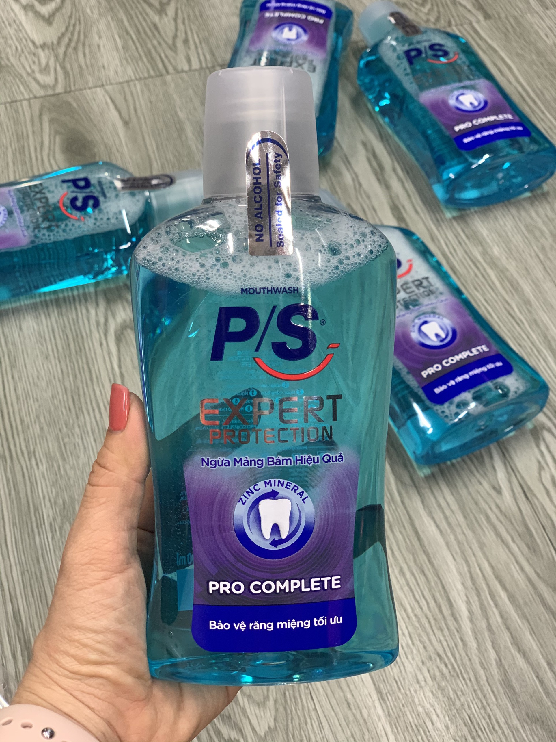 Nước Súc Miệng PS Pro Complete 500ml, 300ml