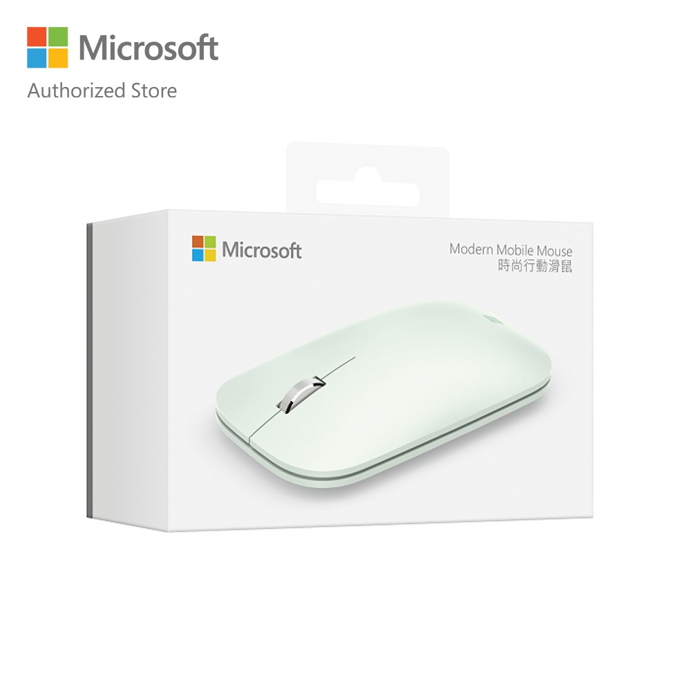 Chuột Bluetooth Microsoft BlueTrack Modern Mobile - Bạc hà KTF-00020