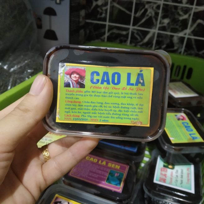 cao lá đau xương khớp