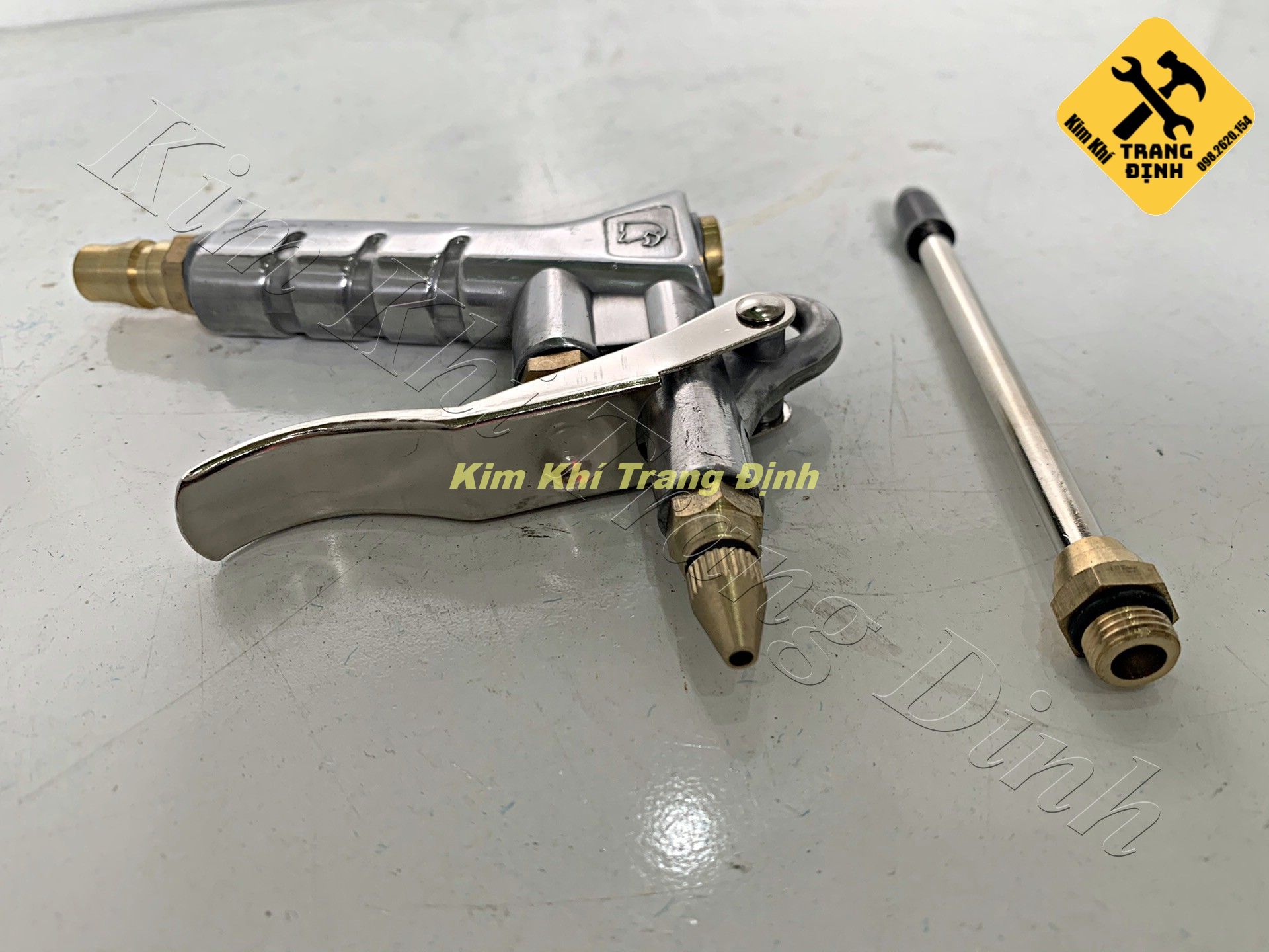 S.úng Xì Khô Đầu Đồng Cao Cấp Harkcaput (Xịt Bụi Xịt Hơi)